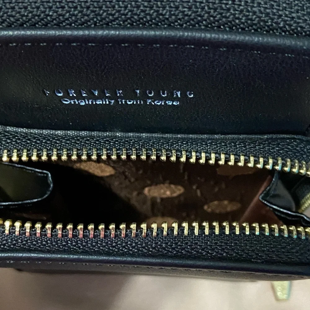 NWOT - unbranded Black crossbody purse